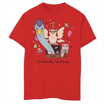 Boys 8-20 Fantastic Beasts: The Crimes of Grindelwald Fantastically Cute Beasts Graphic Tee