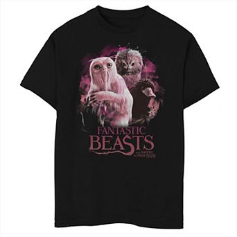 Boys 6-20 Fantastic Beasts: The Crimes of Grindelwald Group Of Magic Beasts Graphic Tee