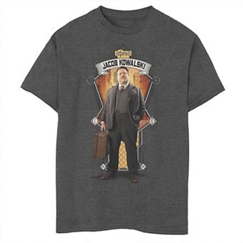 Boys 6-20 Fantastic Beast - Grindelwald Jacob Kowalski Poster Tee