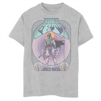 Boys 6-20 Star Wars Boba Fett Bounty Hunter Graphic Tee