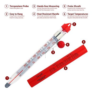 Escali Candy Deep Fry Tube Thermometer