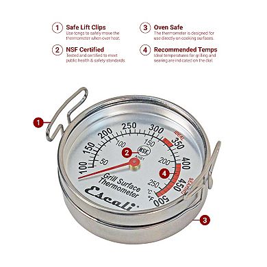 Escali Grill Surface Thermometer