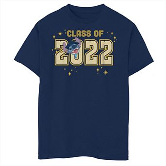 Disney's Lilo And Stitch Boys 8-20 Class Of 2022 Graphic Tee