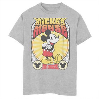 Disney's Mickey Classic Full Portrait Micky Mouse Boys 8-20 Graphic Tee