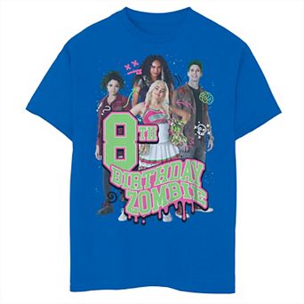 Disney's Zombies Boys 8-20 8th Birthday With Addison And Friends Graphic Tee