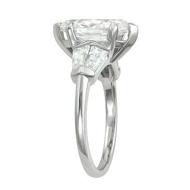 Charles & Colvard 14k White Gold 3 1/3 Carat T.W. Marquise Lab-Created Moissanite Engagement Ring