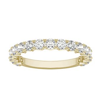 Charles & Colvard 14k Gold 1 Carat T.W. Lab-Created Moissanite Wedding Band