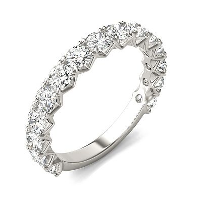 Charles & Colvard 14k Gold 1 1/2 Carat T.W. Lab-Created Moissanite Wedding Band