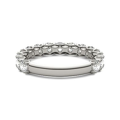 Charles & Colvard 14k Gold 1 1/2 Carat T.W. Lab-Created Moissanite Wedding Band