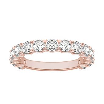 Charles & Colvard 14k Gold 1 1/2 Carat T.W. Lab-Created Moissanite Wedding Band