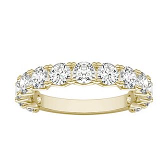 Charles & Colvard 14k Gold 2 Carat T.W. Lab-Created Moissanite Wedding Band