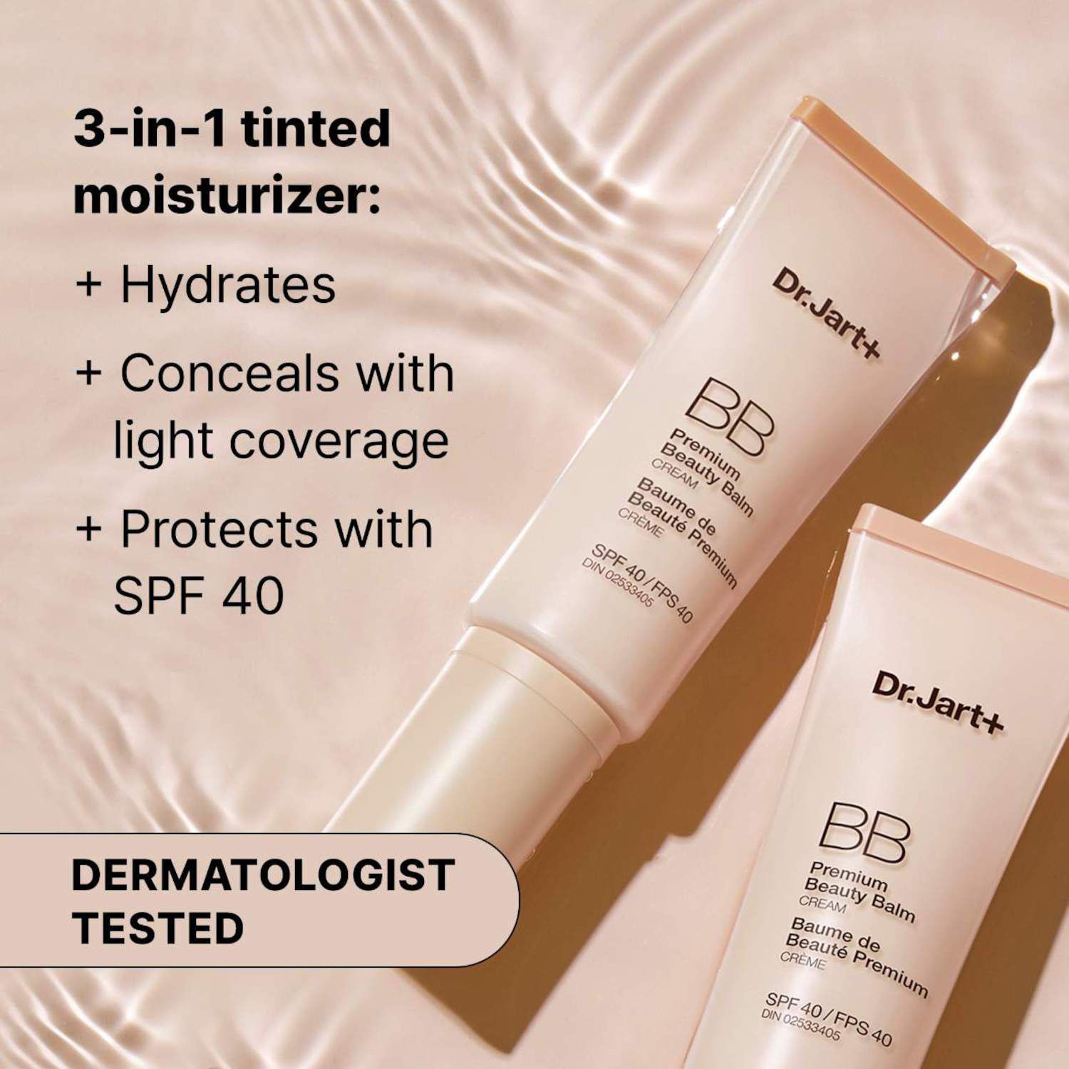 Dr. Jart+ Premium BB Tinted Moisturizer With Niacinamide And SPF 40