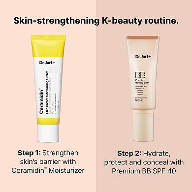 Premium BB Tinted Moisturizer with Niacinamide and SPF 40