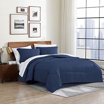 Swift Home Complete Comforter Set with Sheets and Bed Skirt