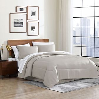 Swift Home Complete Comforter Set with Sheets and Bed Skirt