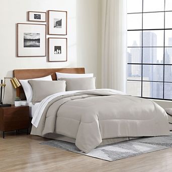 Swift Home Complete Comforter Set with Sheets and Bed Skirt