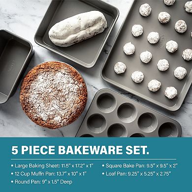 Gotham Steel Aqua Blue 20-pc. Ti-Ceramic Nonstick Cookware & Bakeware Set