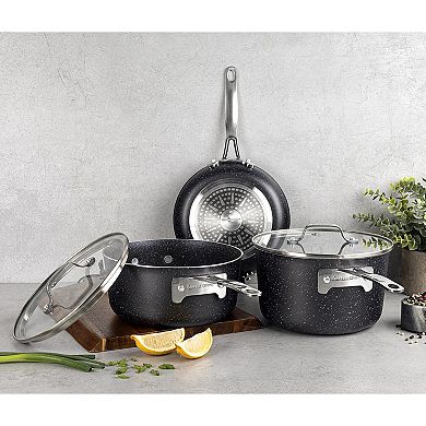 Granitestone Diamond StackMaster 10-pc. Nonstick Cookware Set