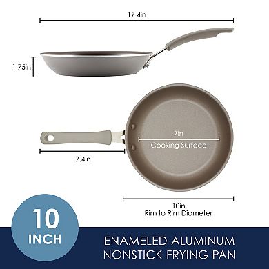 Rachael Ray Cook + Create 10-in. Aluminum Nonstick Frypan