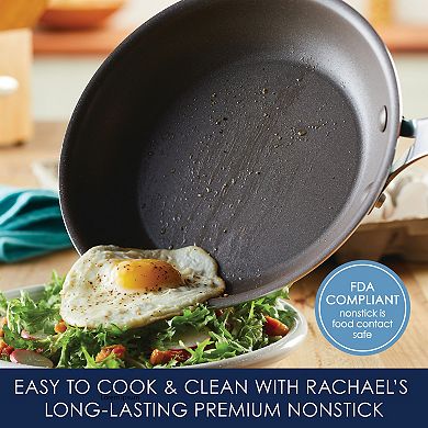 Rachael Ray Cook + Create 10-in. Aluminum Nonstick Frypan