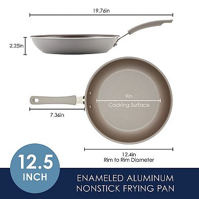 Rachael Ray Cook + Create 12.5-in. Aluminum Nonstick Frypan