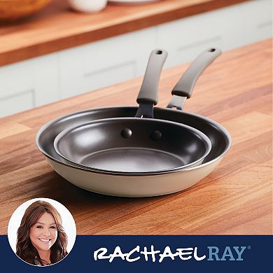 Rachael Ray Cook + Create 2-pc. Aluminum Nonstick Frypan Set