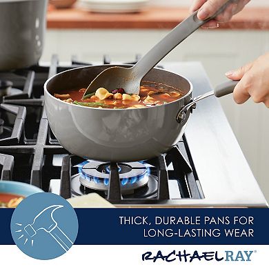 Rachael Ray Cook + Create 3-qt. Aluminum Nonstick Saucier Pan