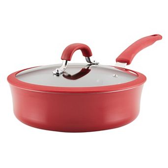 Rachael Ray Cook + Create 3-qt Aluminum Nonstick Sauté Pan with Lid