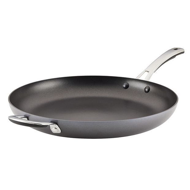 Rachael Ray 12.5-Inch Hard Anodized Non-Stick Frying Pan/Fry Pan