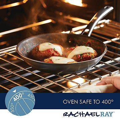 Rachael Ray Cook + Create 2-pc. Hard-Anodized Nonstick Frypan Set