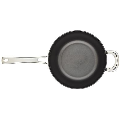 Rachael Ray Cook + Create 4.5-qt. Hard-Anodized Nonstick Saucier with Lid