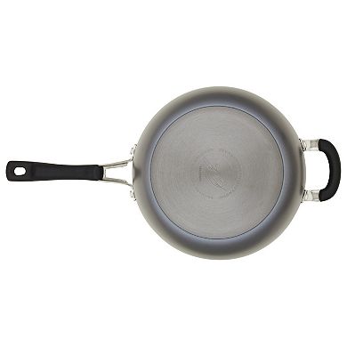 Rachael Ray Cook + Create 4.5-qt. Hard-Anodized Nonstick Saucier with Lid