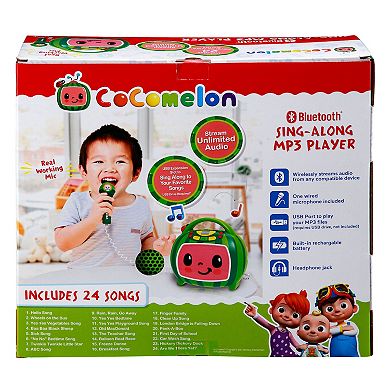 Cocomelon Sing Along Bluetooth Music Player