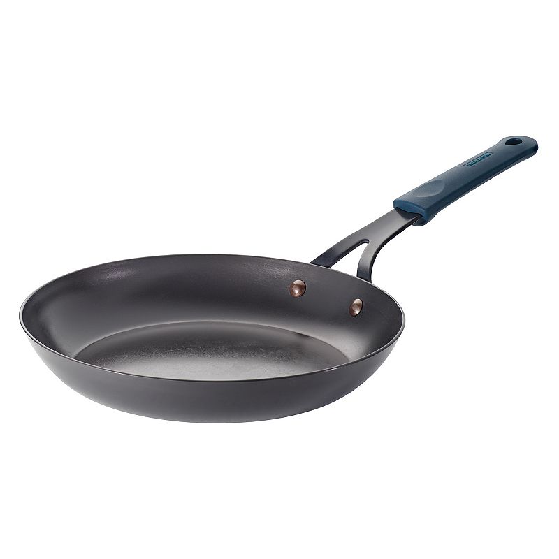 Tramontina 10" Carbon Steel Fry Pan with Silicone Grip - Black