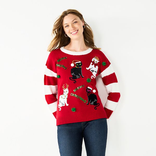 Kohls holiday outlet sweater