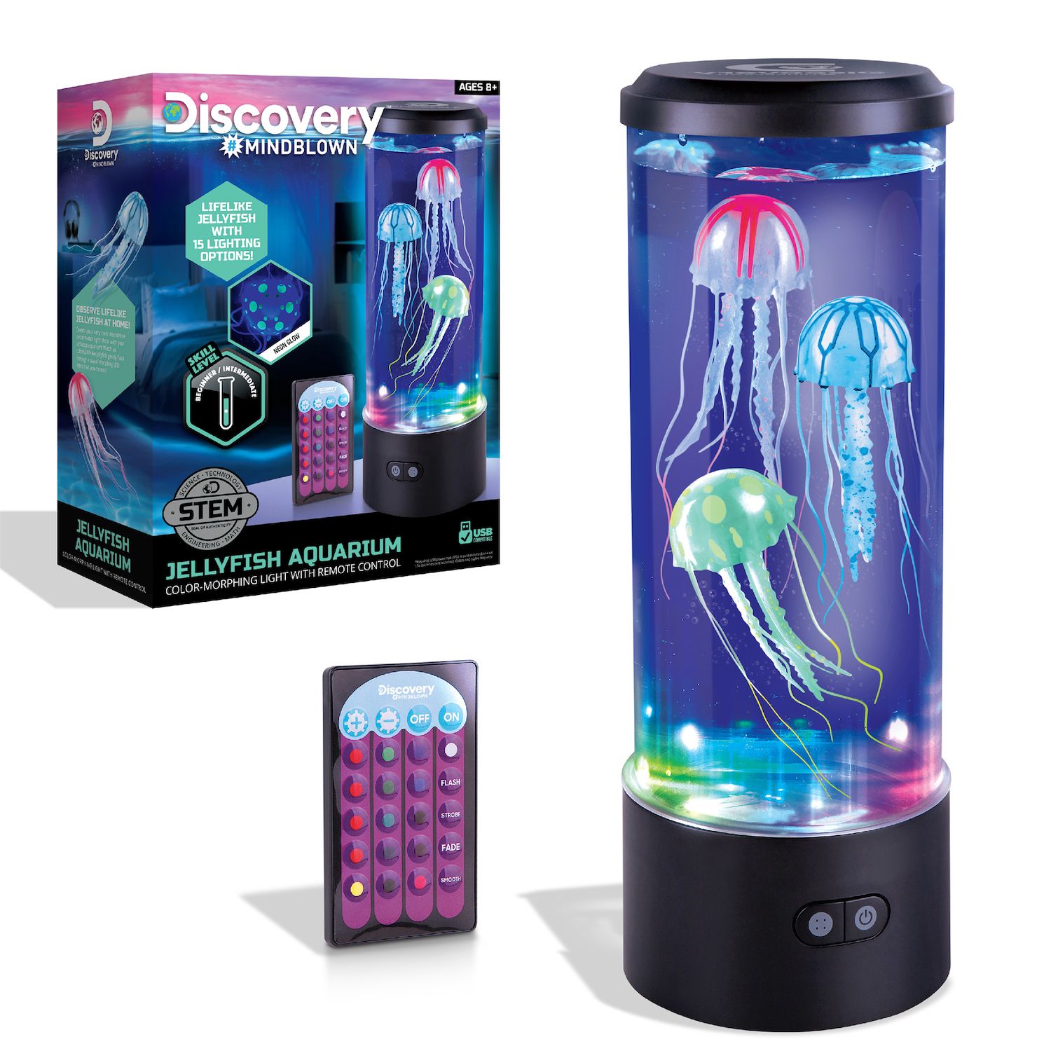 Детская игрушка Discovery Mindblown Kids Jellyfish Aquarium Lamp — фото 1