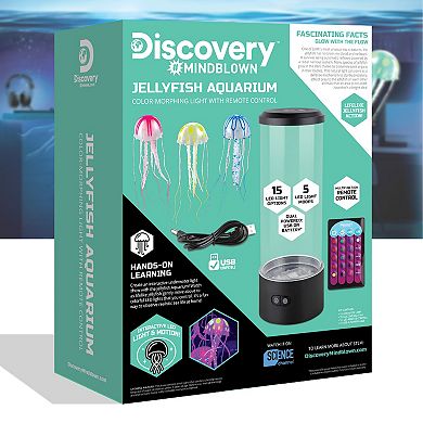 Discovery Mindblown Kids Jellyfish Aquarium Lamp