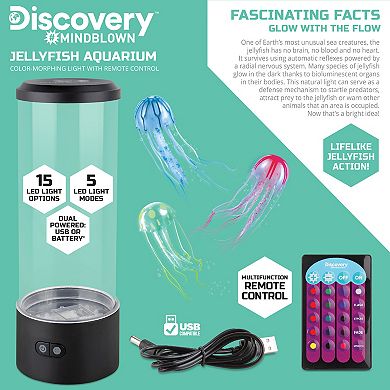 Discovery Mindblown Kids Jellyfish Aquarium Lamp