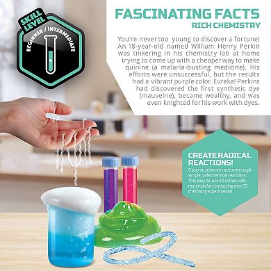 Discovery Mindblown 18-Piece STEM Toy Reaction Lab Experiment Set