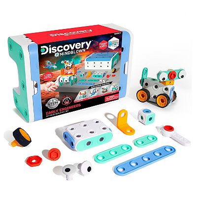 Discovery Mindblown 88 Piece STEM Toy Early Engineers Building Set