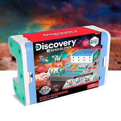 Discovery Mindblown 88-Piece STEM Toy Early Engineers Building Set