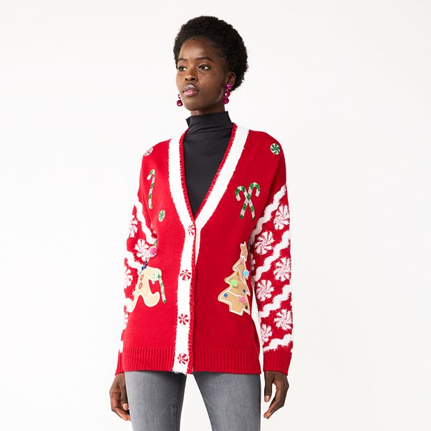 Christmas cardigan on sale