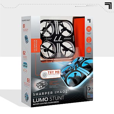 Sharper Image Lumo Stunt Glow R/C Drone