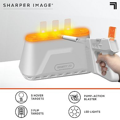 Sharper Image LED Gravity Z3 Hovering Target Shot Game