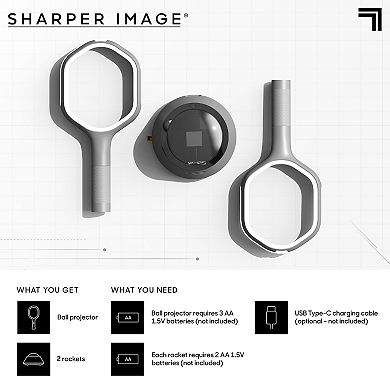 Sharper Image LED Ping Pong Game