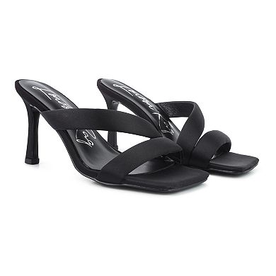 London Rag Spice Up Women's Cross Strap Heels