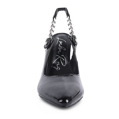 London Rag Coveted Women's High Heeled Sling Back Sandals