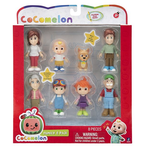 CoComelon Family Figure Set 8pk