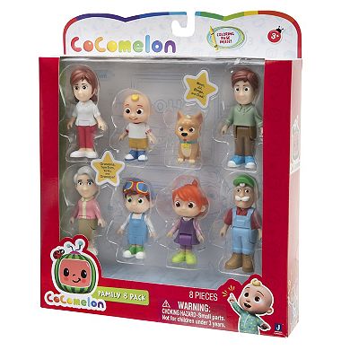 Cocomelon 8 Figure Family Pack