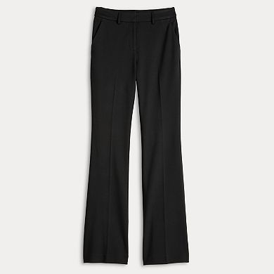 Women's Simply Vera Vera Wang High-Rise Flare Pants